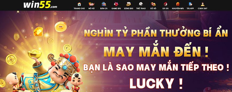 Một số sản phẩm nổi bật trên trang web Win55 Games - Win55